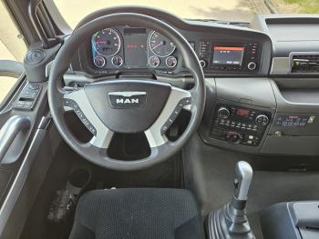 MAN TGS 33.480 6x6 / PALFINGER Z CRANE / 2 SIDE TIPPER